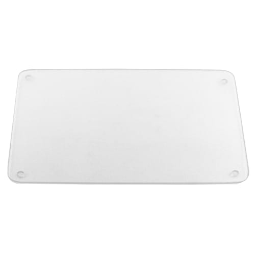Tempered Glass Cutting Board, 8x12, Clear